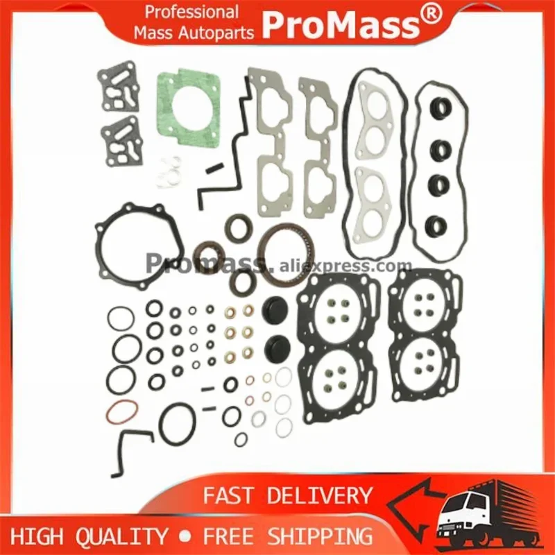 New 10105-AB160 10105AB160 EJ25 Full Gasket Set Engine Gasket For Subaru Forest Baja Legacy Impreza Outback 2458CC 2.5L SOHC
New 10105-AB160 10105AB160 EJ25 Full Gasket Set Engine Gasket For Subaru Forest Baja Legacy Impreza Outback 2458CC 2.5L SOHC