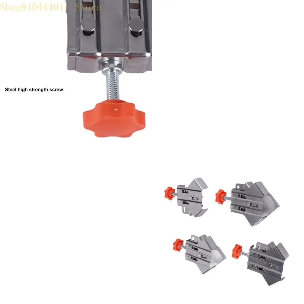 28GF 4pcs Ergonomic Metal Right Angles Fasteners Handicraft Joinery Helper
28GF 4pcs Ergonomic Metal Right Angles Fasteners Handicraft Joinery Helper