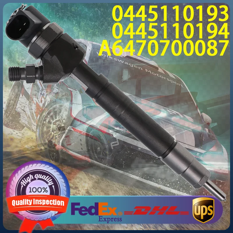 Common Rail Fuel Injector 0445110193 A6480700387 for Mercedes-Benz OM646.982 OM646 Engine E320 Viano Vito
Common Rail Fuel Injector 0445110193 A6480700387 for Mercedes-Benz OM646.982 OM646 Engine E320 Viano Vito