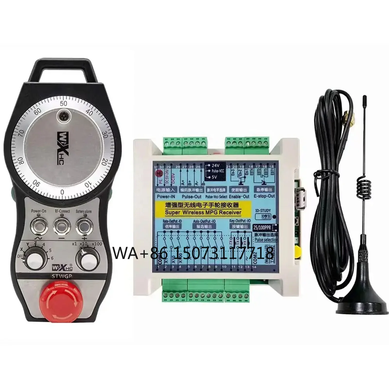 Parts for CNC 6 Axis Laser Cutting MPG Manual Pulse Generator Manual Control Milling Mpg CNC Controller & Emergency Button STWGP
Parts for CNC 6 Axis Laser Cutting MPG Manual Pulse Generator Manual Control Milling Mpg CNC Controller & Emergency Button STWGP