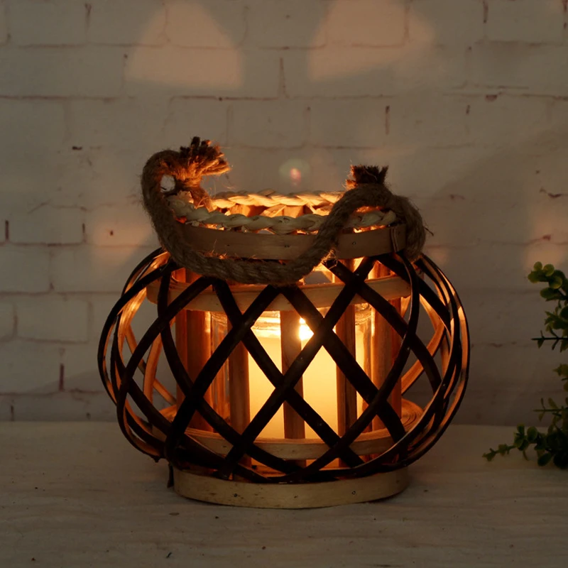 Wooden Candles Nordic Living Bedroom Wedding Centerpieces Decoration Wicker Lantern Candlesticks Chandeliers Home Accessories
Wooden Candles Nordic Living Bedroom Wedding Centerpieces Decoration Wicker Lantern Candlesticks Chandeliers Home Accessories