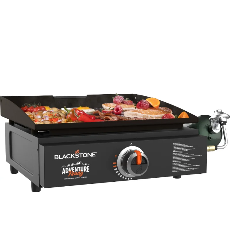 Blackstone Adventure Ready 17" Tabletop Outdoor Griddle gas grill camping oven bbq table barbecue
Blackstone Adventure Ready 17" Tabletop Outdoor Griddle gas grill camping oven bbq table barbecue
