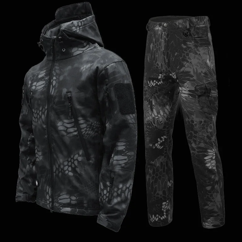Militar Uniform Tactical Multicam Waterproof Suit Work Wear Heavy Duty Men Fleece Winter Jacket Suit Pants Tactical
Militar Uniform Tactical Multicam Waterproof Suit Work Wear Heavy Duty Men Fleece Winter Jacket Suit Pants Tactical