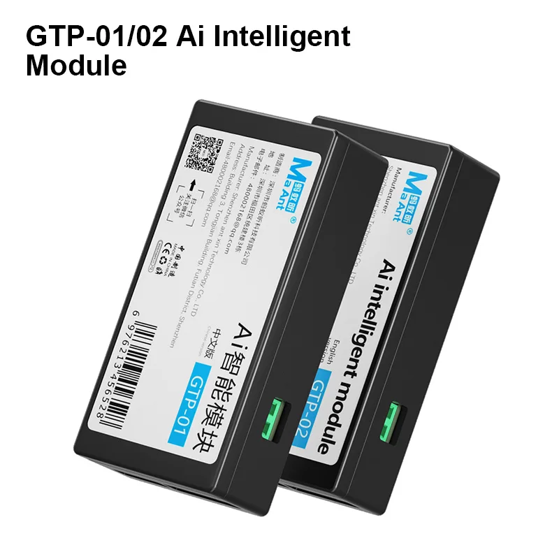 Умный модуль с голосовым управлением MaAnt GTP-01/02, не требует установки в сеть, подходит для инструмента горячего воздуха, скорости ветра, температуры, голосового управления
Умный модуль с голосовым управлением MaAnt GTP-01/02, не требует установки в сеть, подходит для инструмента горячего воздуха, скорости ветра, температуры, голосового управления