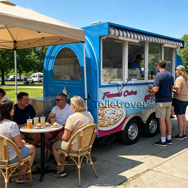 Round Roof Mobile Food Cart Trailer Fully Equipped Food Trailer Commercial Food Truck Mini Food Truck Trailer for Sale
Round Roof Mobile Food Cart Trailer Fully Equipped Food Trailer Commercial Food Truck Mini Food Truck Trailer for Sale
