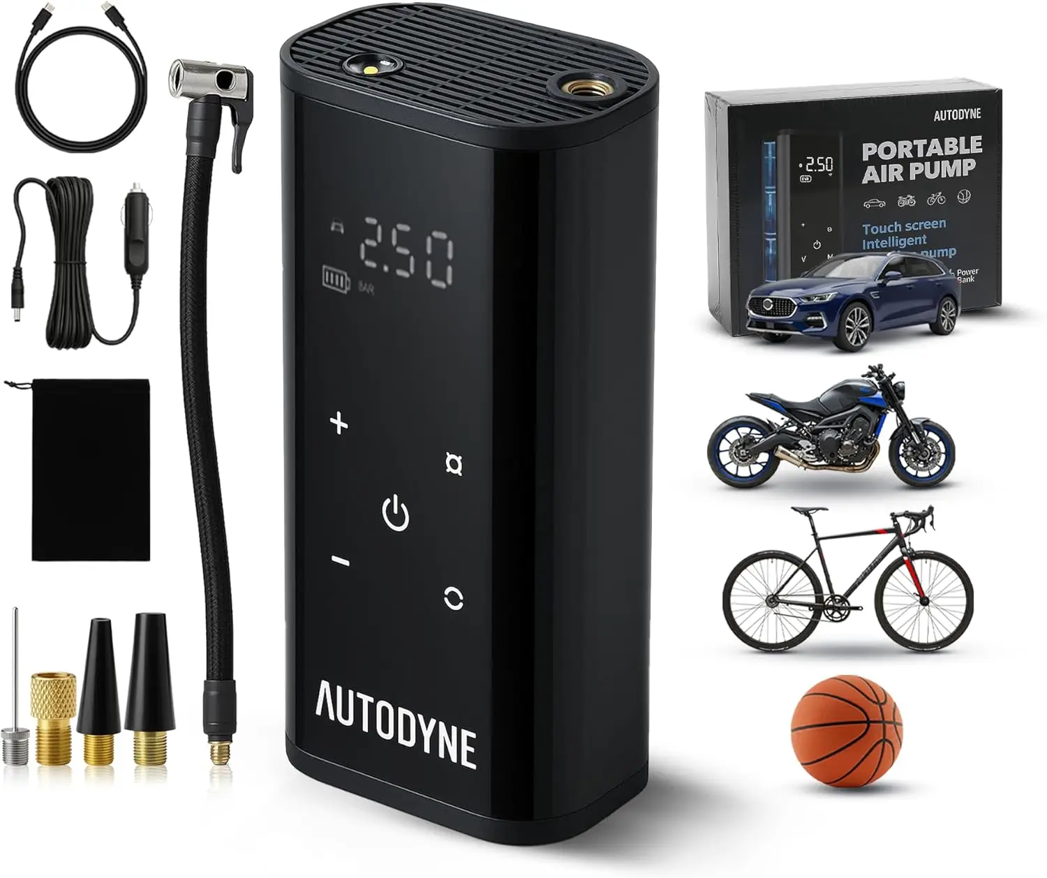 Portable 150 PSI Air Pump with Digital Gauge for Car, Bike, Motorcycle – Inflator & Emergency Accessory
Portable 150 PSI Air Pump with Digital Gauge for Car, Bike, Motorcycle – Inflator & Emergency Accessory