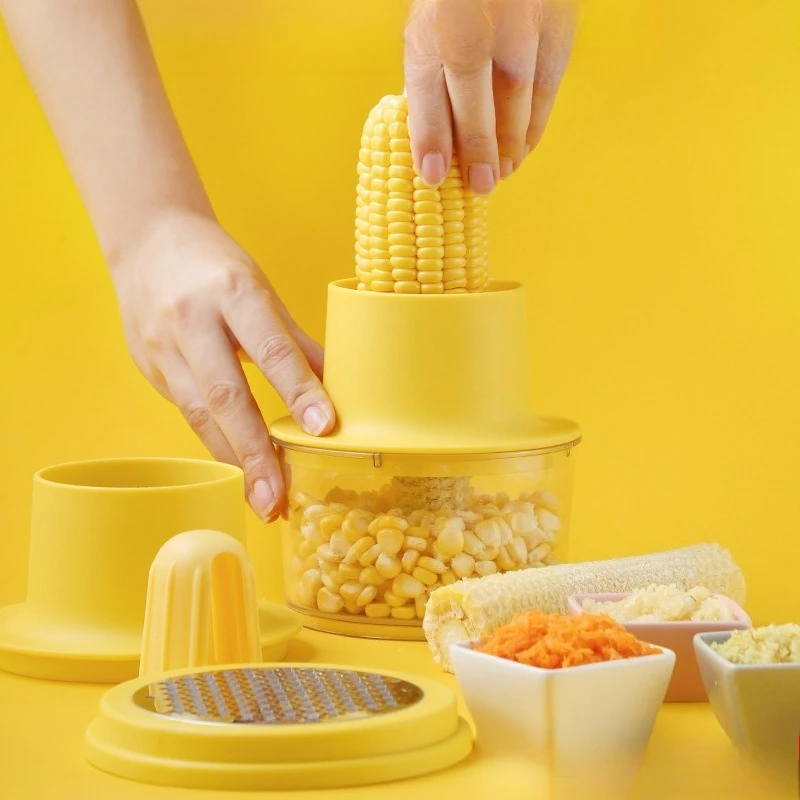Multifunctional Corn Sheller Kitchen Tool for Grinding Garlic and Mashed Radish Home Essential
Multifunctional Corn Sheller Kitchen Tool for Grinding Garlic and Mashed Radish Home Essential