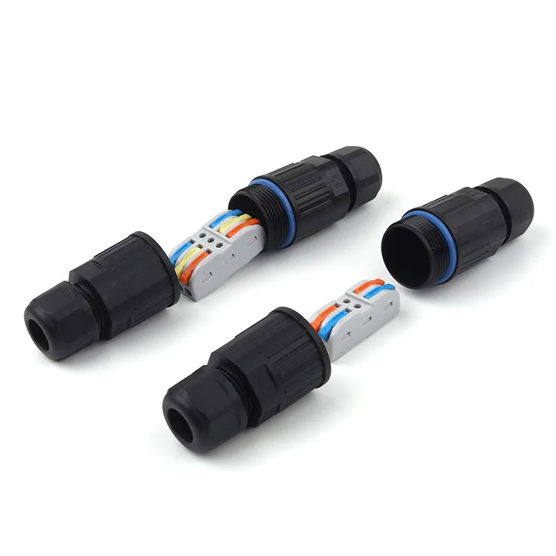 New IP68 1/2PCS cable waterproof joint Wire quick connection waterproof connector Solderless LED outdoor rainproof terminals
New IP68 1/2PCS cable waterproof joint Wire quick connection waterproof connector Solderless LED outdoor rainproof terminals