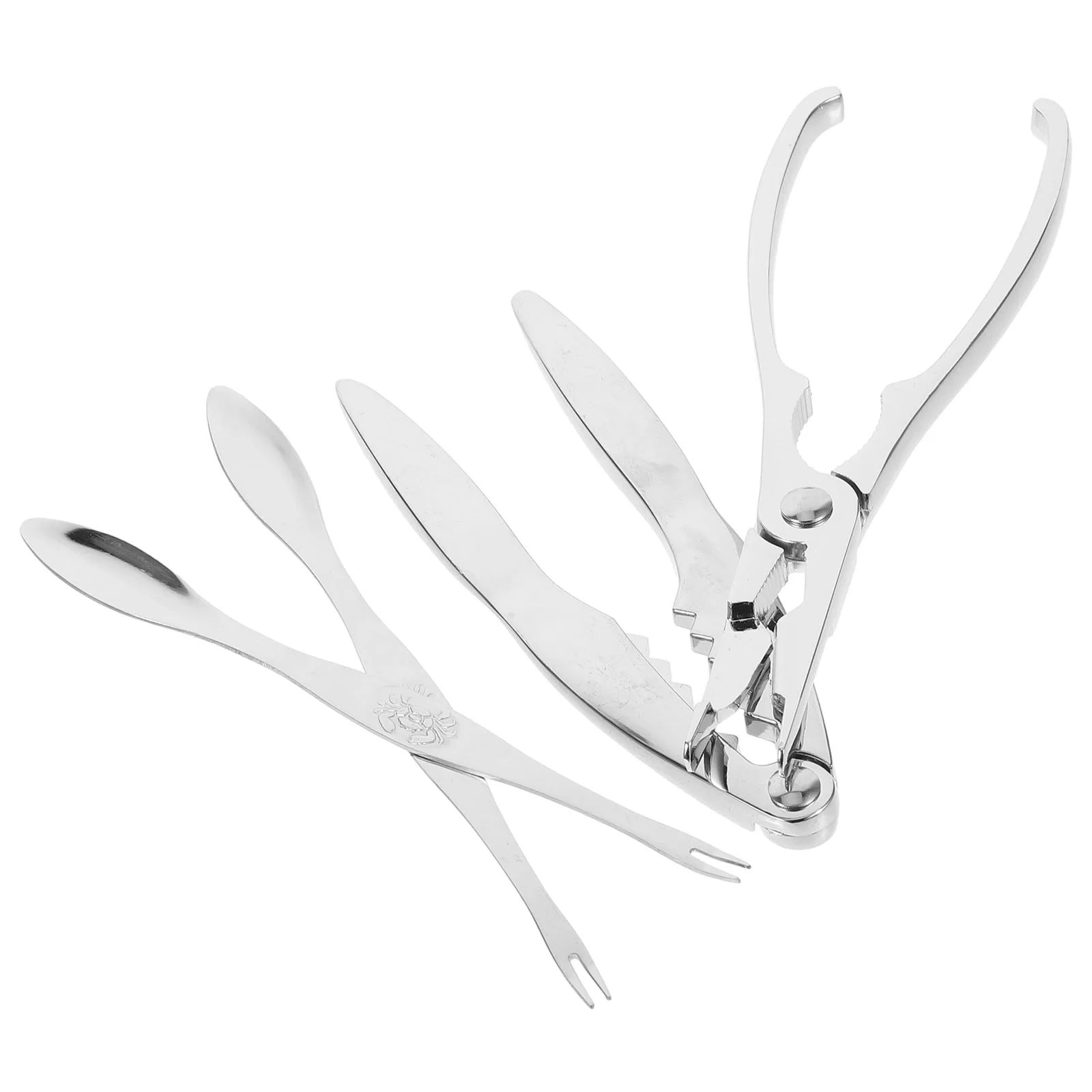 4pcs Crab Peeling Tool Set Stainless Steel Seafood Crackers Lobster Oyster Utensils Scissors Skewers Kitchen Gadgets
4pcs Crab Peeling Tool Set Stainless Steel Seafood Crackers Lobster Oyster Utensils Scissors Skewers Kitchen Gadgets