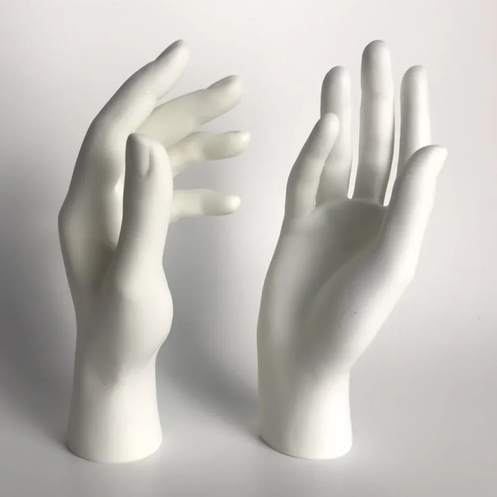 New 1 Pairs Hand Bangle Watch Jewelry Display Stand Organizer Hand Model Art Supply Bracelet Ring Stand Holder White
New 1 Pairs Hand Bangle Watch Jewelry Display Stand Organizer Hand Model Art Supply Bracelet Ring Stand Holder White