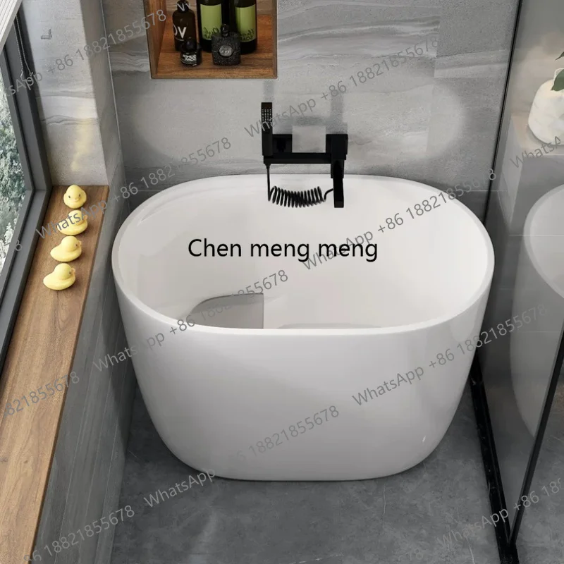 Household small apartment with thin edge independent small bathtub acrylic Japanese mini deep soaking bathtub
Household small apartment with thin edge independent small bathtub acrylic Japanese mini deep soaking bathtub