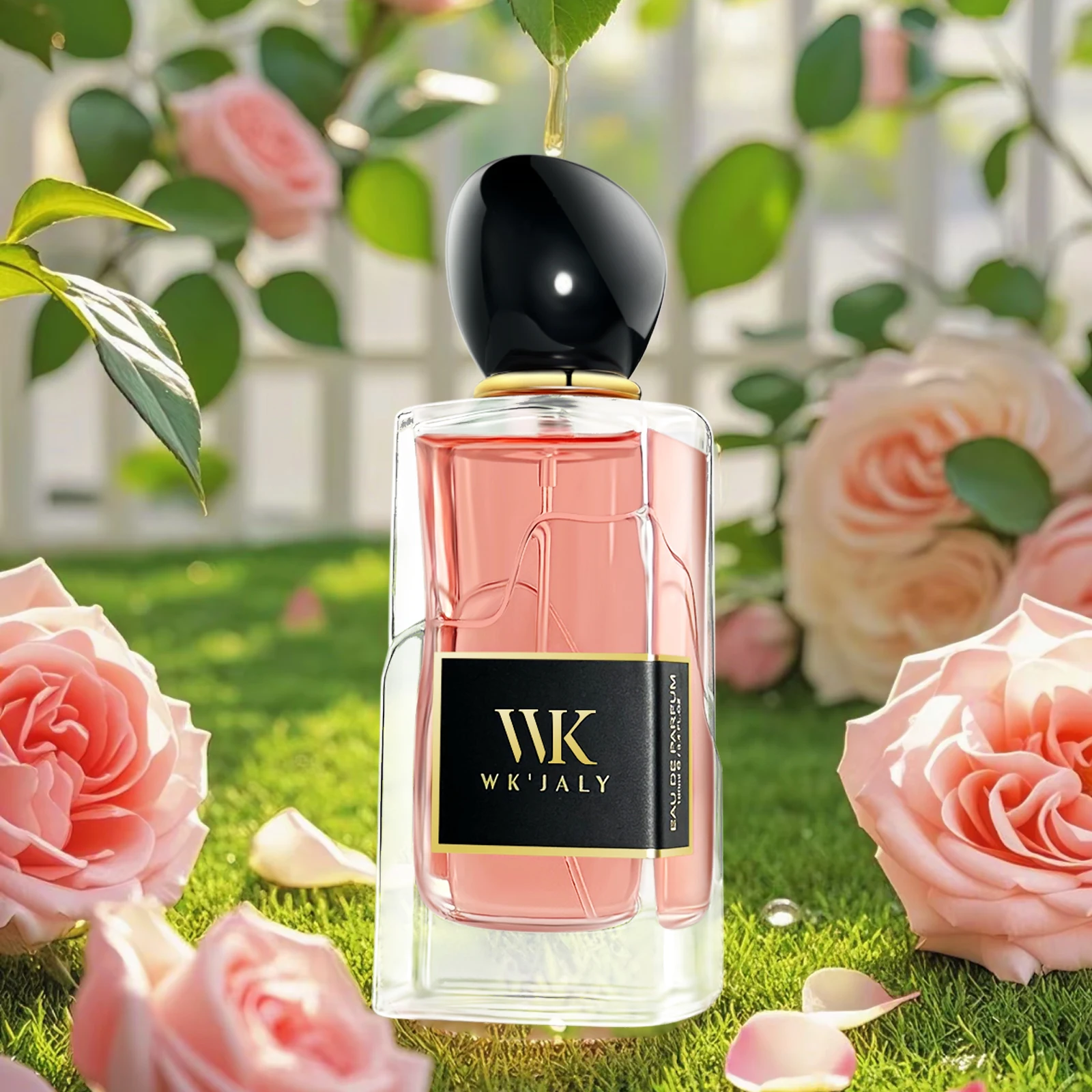 WK JALY Divine Eau De Parfum, Delicate, Floral & Fruity Scent, With Notes of Rose, Jasmine, Pineapple, Pink Pepper, Pear, Grape
WK JALY Divine Eau De Parfum, Delicate, Floral & Fruity Scent, With Notes of Rose, Jasmine, Pineapple, Pink Pepper, Pear, Grape