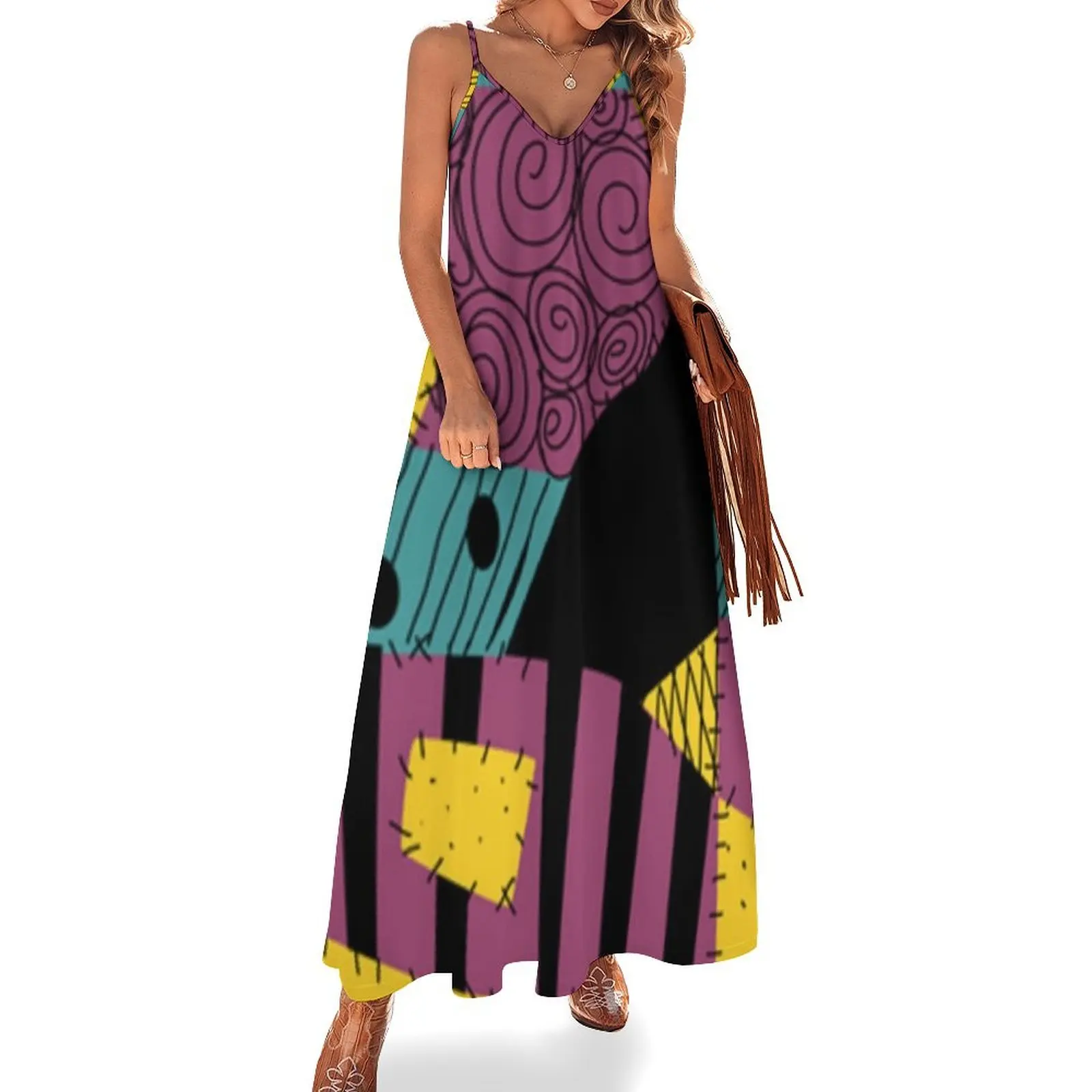 Sally Patchwork Dress Sleeveless Dress summer dresses Summer women's clothing dress women summer
Sally Patchwork Dress Sleeveless Dress summer dresses Summer women's clothing dress women summer