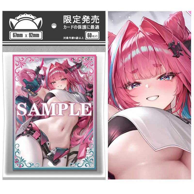 60PCS HOLO Anime Card Sleeves 67x92mm Board Game Cards Protector Card Shield Double Card Cover for PTCG/PKM/MGT WS Trading Cards
60PCS HOLO Anime Card Sleeves 67x92mm Board Game Cards Protector Card Shield Double Card Cover for PTCG/PKM/MGT WS Trading Cards