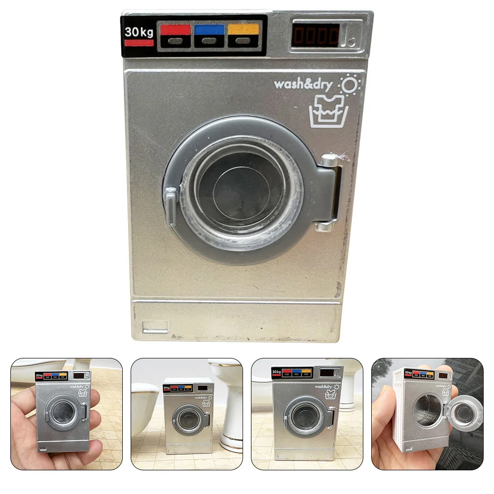 Model House Washing Machine Office Kids Toys Plastic Decor for Women Desk Mini Furniture
Model House Washing Machine Office Kids Toys Plastic Decor for Women Desk Mini Furniture