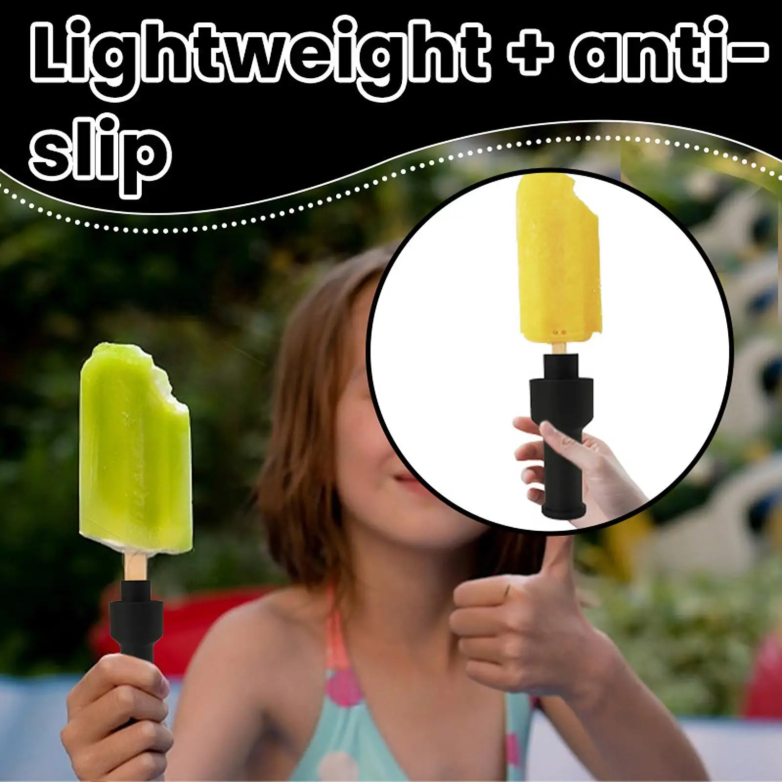 Popsicle Holder Lightweight Messfree Portable Ice Cream Holder Stand for Kids for Outdoor Home Toddlers Travel Pool Party
Popsicle Holder Lightweight Messfree Portable Ice Cream Holder Stand for Kids for Outdoor Home Toddlers Travel Pool Party