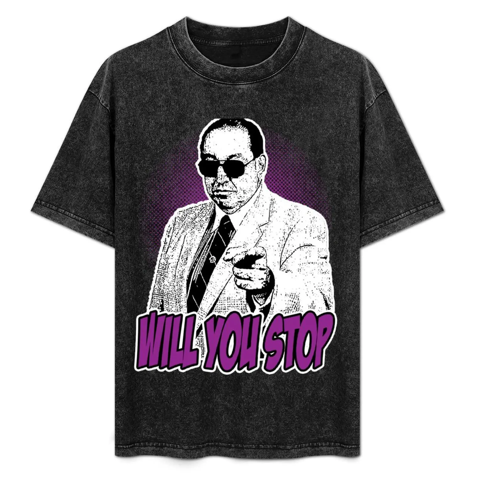 GORILLA MONSOON - WILL YOU STOP T-Shirt Trendy Casual Short Sleeve Shirt
GORILLA MONSOON - WILL YOU STOP T-Shirt Trendy Casual Short Sleeve Shirt