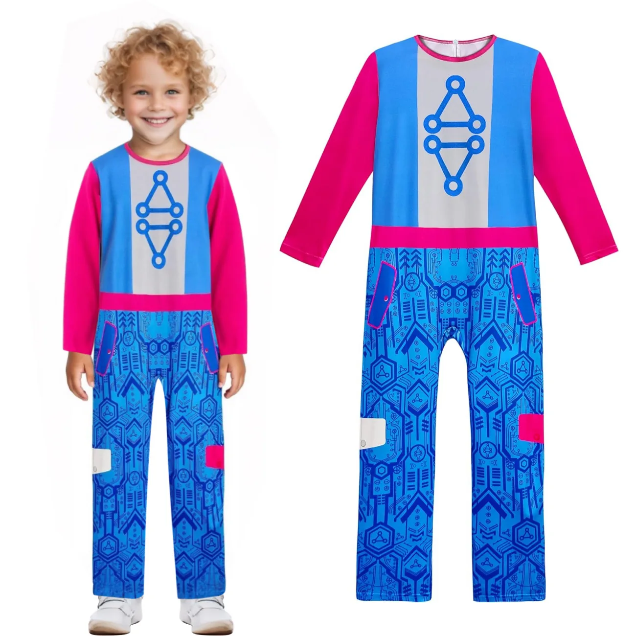 Kids Zombies 4: Dawn of the Vampires Halloween Cosplay Jumpsuit Costume Red White Nova Girls Party Dress Toddler Pretend Play
Kids Zombies 4: Dawn of the Vampires Halloween Cosplay Jumpsuit Costume Red White Nova Girls Party Dress Toddler Pretend Play