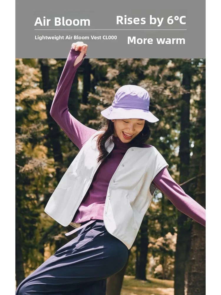 Banana Le Early Autumn Lightweight Anti-Static Windproof Women's Vest Padded Jaet Versatile Layering Outerwear
Banana Le Early Autumn Lightweight Anti-Static Windproof Women's Vest Padded Jaet Versatile Layering Outerwear