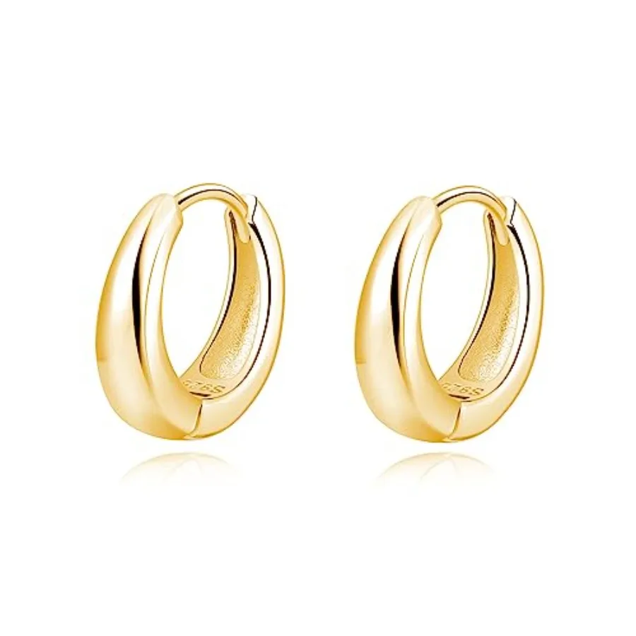 925 Sterling Silver Chunky Hoop Earrings for Women Teens Thick Hoop Earrings Teardrop Hoop Earrings
925 Sterling Silver Chunky Hoop Earrings for Women Teens Thick Hoop Earrings Teardrop Hoop Earrings