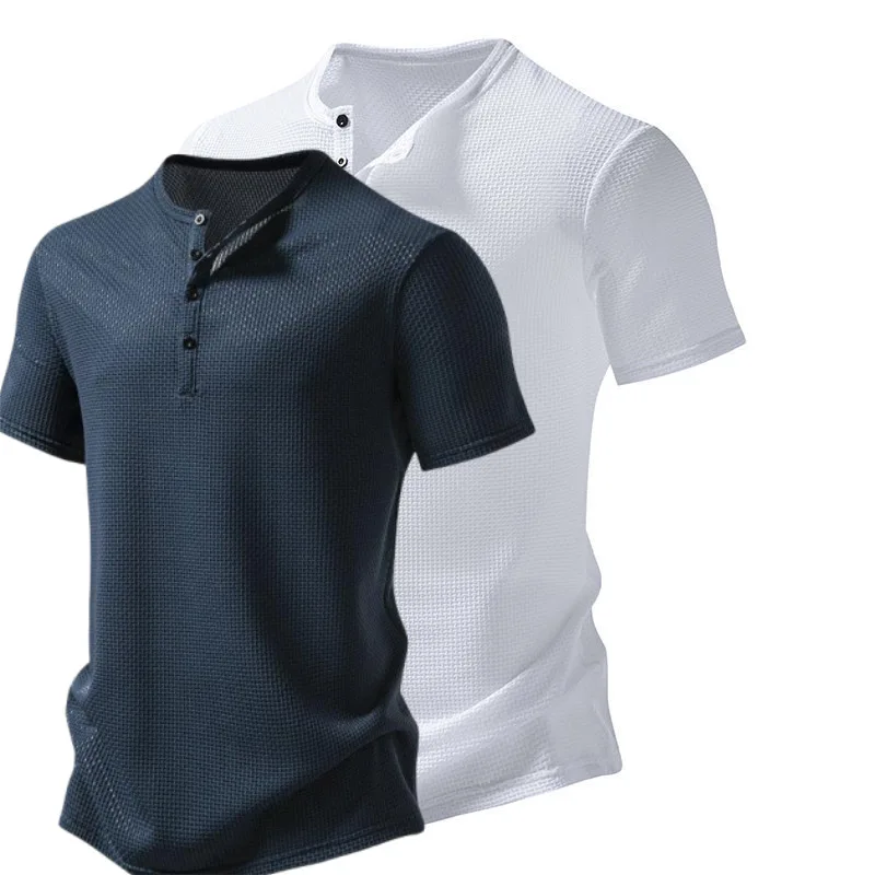 Men's Summer Shirt Outdoor Sports Fashionable Breathable Quick Drying Button Sports Casual Solid Color Polo Shirt Men Clothing
Men's Summer Shirt Outdoor Sports Fashionable Breathable Quick Drying Button Sports Casual Solid Color Polo Shirt Men Clothing