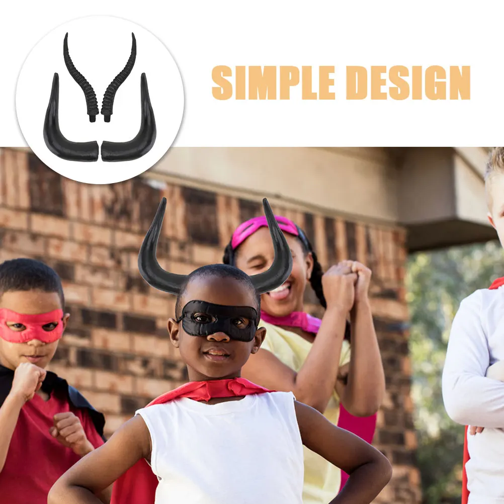 2 Pairs Antelope Horn Headband Cow Horns Sheep Hairband Trumpet Animal Simulation Headwear Halloween Ox
2 Pairs Antelope Horn Headband Cow Horns Sheep Hairband Trumpet Animal Simulation Headwear Halloween Ox