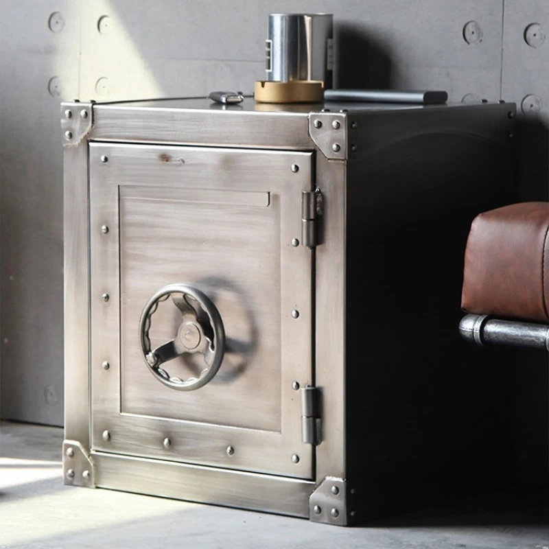 Personalized and creative industrial wind cabinet wrought iron bedside table with lock bedside locker
Personalized and creative industrial wind cabinet wrought iron bedside table with lock bedside locker