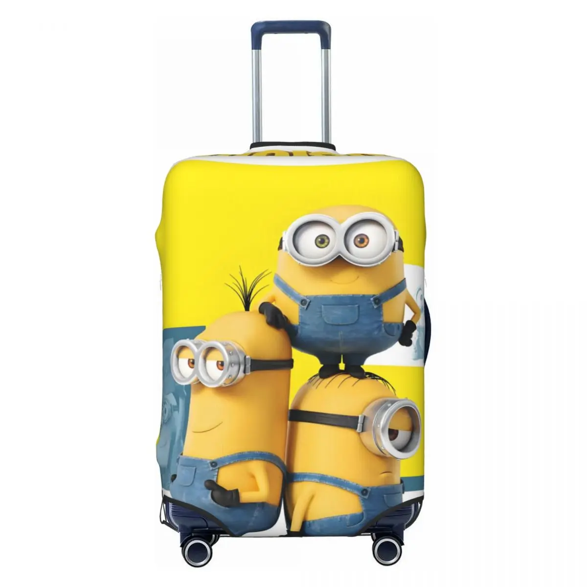 Пользовательский чехол для багажа M-Miniones, эластичная кукла Kawaii, забавный узор, дорожный чемодан, защитные чехлы, костюм для 18-32 дюймов
Пользовательский чехол для багажа M-Miniones, эластичная кукла Kawaii, забавный узор, дорожный чемодан, защитные чехлы, костюм для 18-32 дюймов