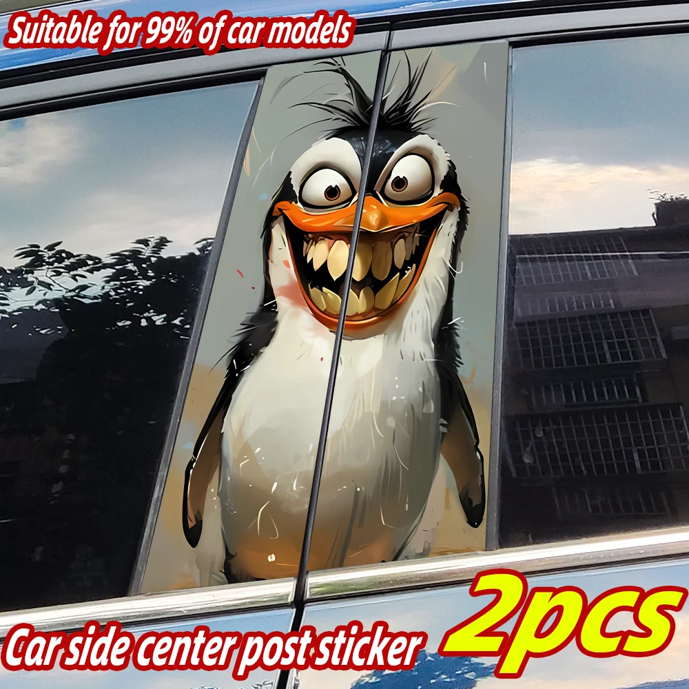 Penguin Car Stickers Funny Auto B Pillar Waterproof Decoration Cover Scratches Car Doors Pillar Sunscreen Decals Accessories
Penguin Car Stickers Funny Auto B Pillar Waterproof Decoration Cover Scratches Car Doors Pillar Sunscreen Decals Accessories