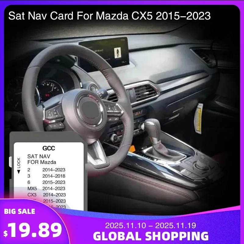 Fitting for Mazda CX5 from 2015 to 2023 Cover Qatar Oman Morocco Sat Map Navigation SD Card New Update System Data Version
Fitting for Mazda CX5 from 2015 to 2023 Cover Qatar Oman Morocco Sat Map Navigation SD Card New Update System Data Version