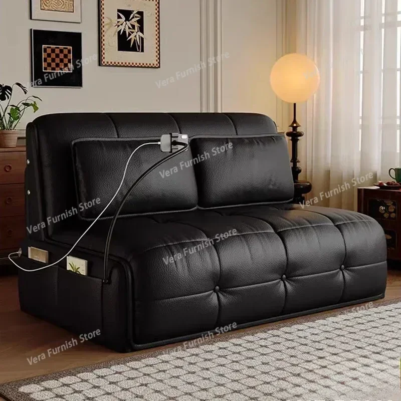 Electric Smart Folding Sofa Bed Modern Minimalism Design Cloud Couch Folding Sofa Bed Modular Nordic Home Furniture Cama FYRS
Electric Smart Folding Sofa Bed Modern Minimalism Design Cloud Couch Folding Sofa Bed Modular Nordic Home Furniture Cama FYRS