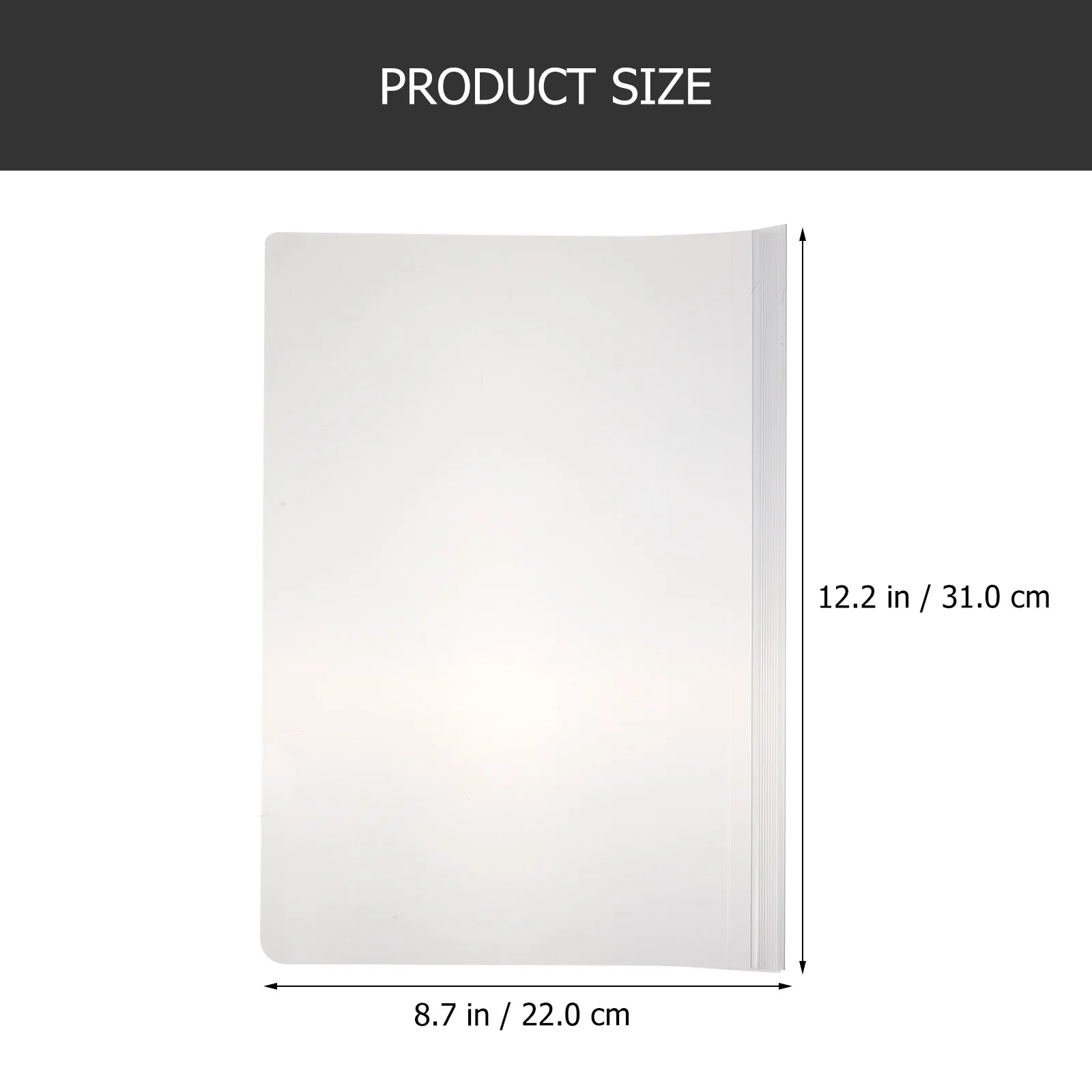 10Pcs Transparent Report Covers A4 File Folders Clear File Organizers Lightweight Easy Carry Document Storage A4 Report Covers
10Pcs Transparent Report Covers A4 File Folders Clear File Organizers Lightweight Easy Carry Document Storage A4 Report Covers