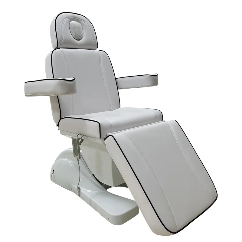 White Leather Add Black Line Border Luxury Electric Massage Bed Facial Chair for Clinic Store Salon Beauty Massage Tables
White Leather Add Black Line Border Luxury Electric Massage Bed Facial Chair for Clinic Store Salon Beauty Massage Tables