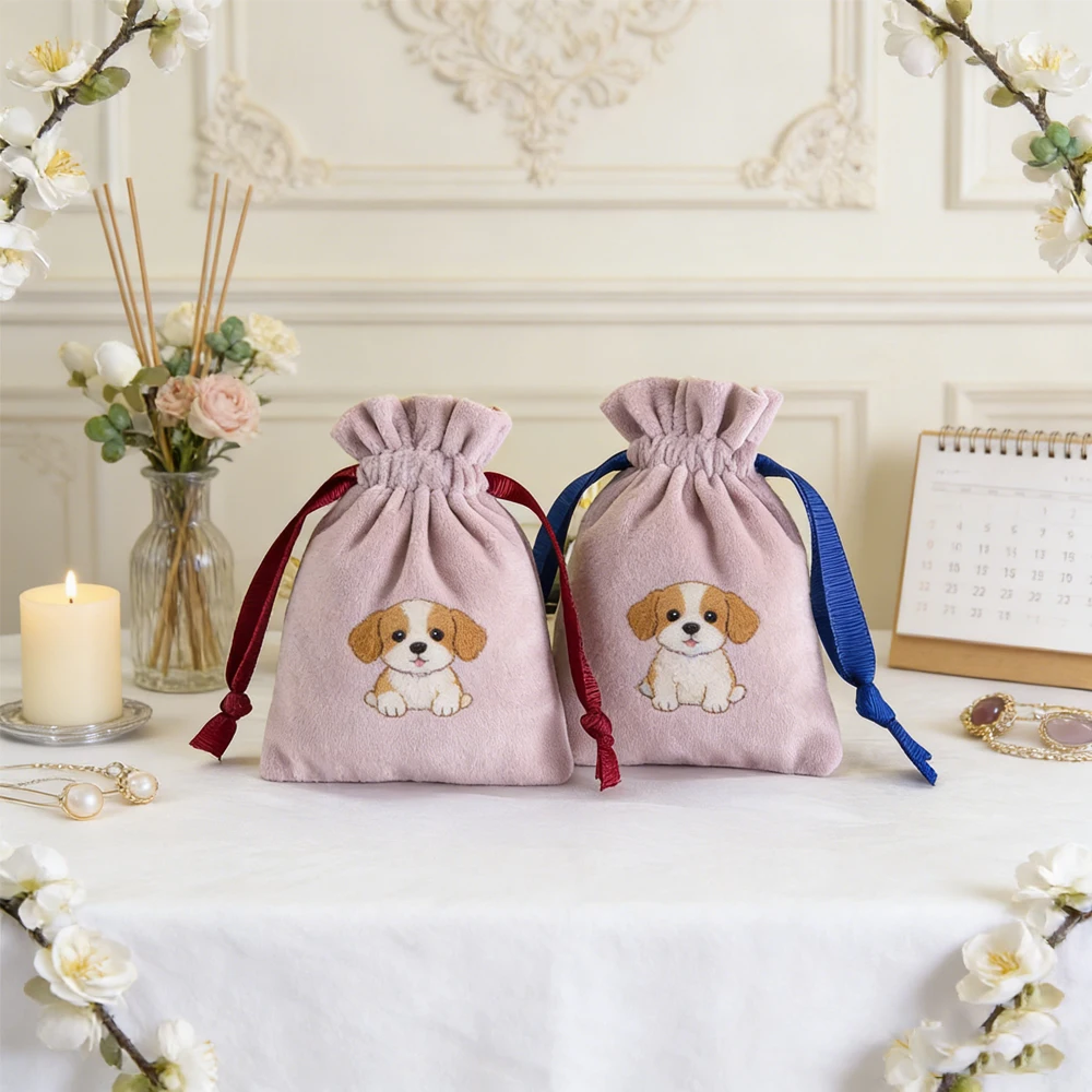 Оптовая партия 100 шт. бархатных мешочков для ювелирных украшений с индивидуальным логотипом, подарочные органайзеры, упаковочные мешочки на шнурке для свадебных и праздничных украшений
Оптовая партия 100 шт. бархатных мешочков для ювелирных украшений с индивидуальным логотипом, подарочные органайзеры, упаковочные мешочки на шнурке для свадебных и праздничных украшений