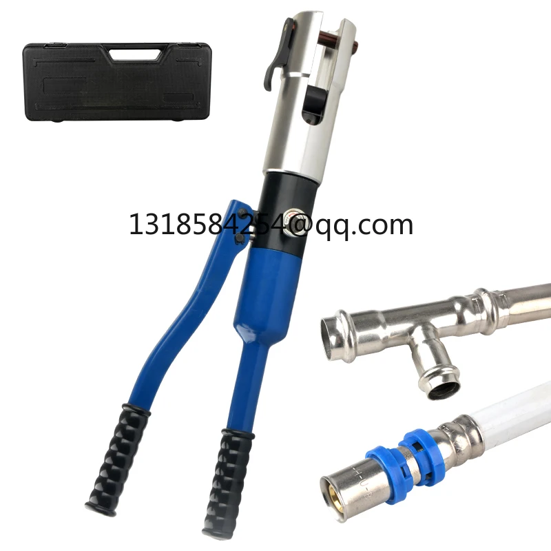 CW-1930 Manual Hydraulic Pipe Press Pliers Plumbing Work Crimping Tools for Pipes Hydraulic Tools
CW-1930 Manual Hydraulic Pipe Press Pliers Plumbing Work Crimping Tools for Pipes Hydraulic Tools