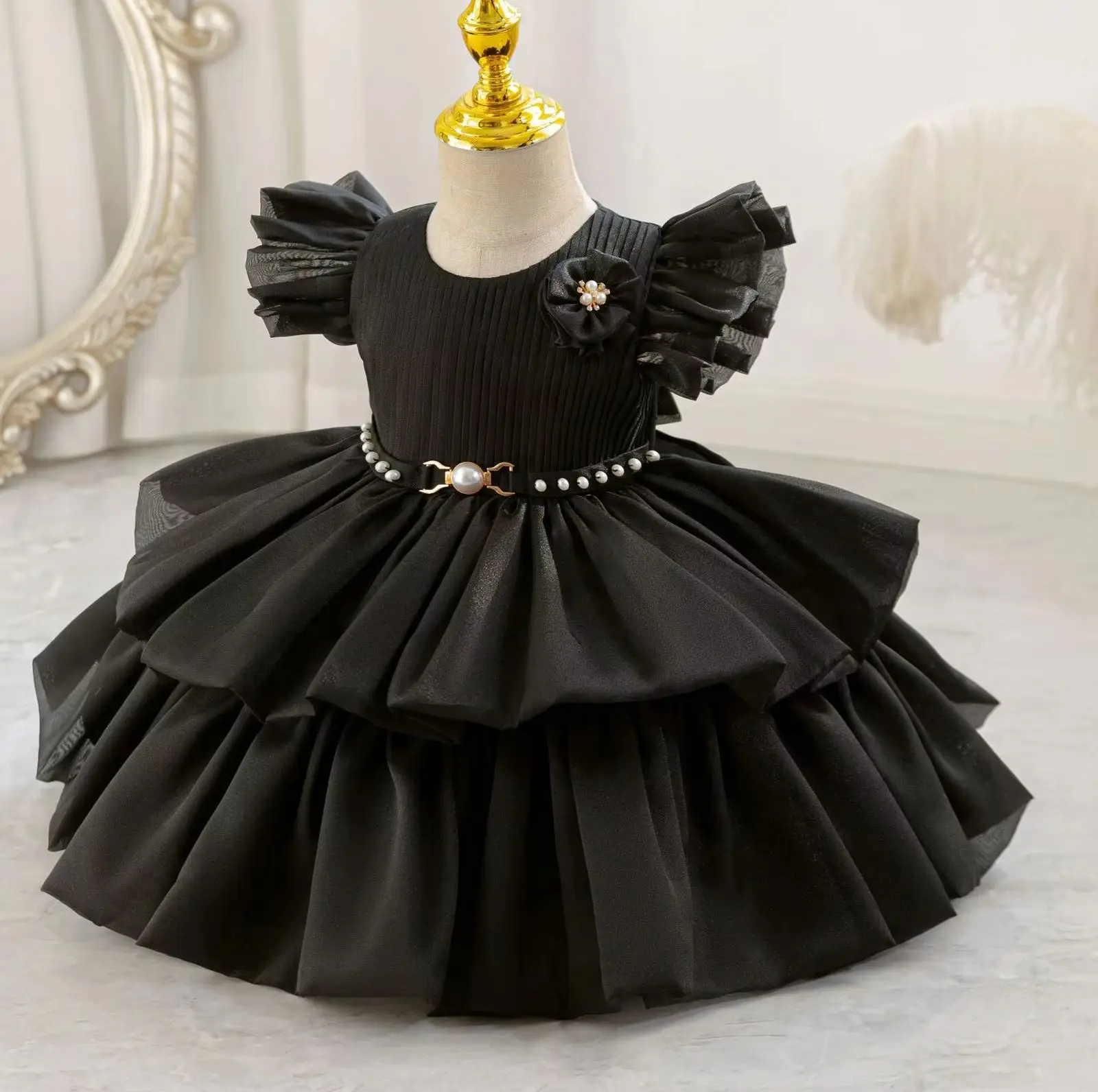 Baby Girls' Princess Dresses Kids' Girl Birthday Dress Infant Festive Clothes Tutu Ball Gown
Baby Girls' Princess Dresses Kids' Girl Birthday Dress Infant Festive Clothes Tutu Ball Gown