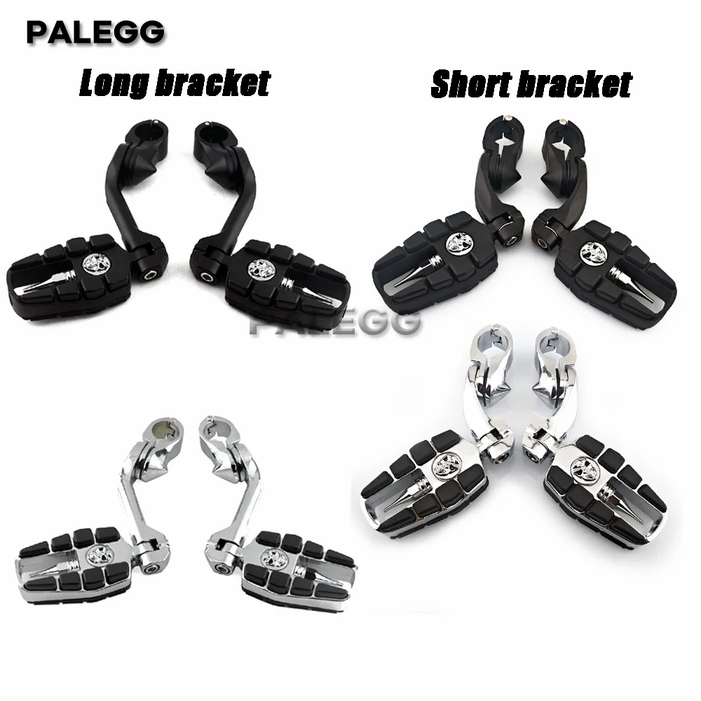 1.25" Highway Pegs Adjustable Footpeg Rest for Harley Touring Road King Road Glide Electra Glide Street Glide Sportster Softail
1.25" Highway Pegs Adjustable Footpeg Rest for Harley Touring Road King Road Glide Electra Glide Street Glide Sportster Softail