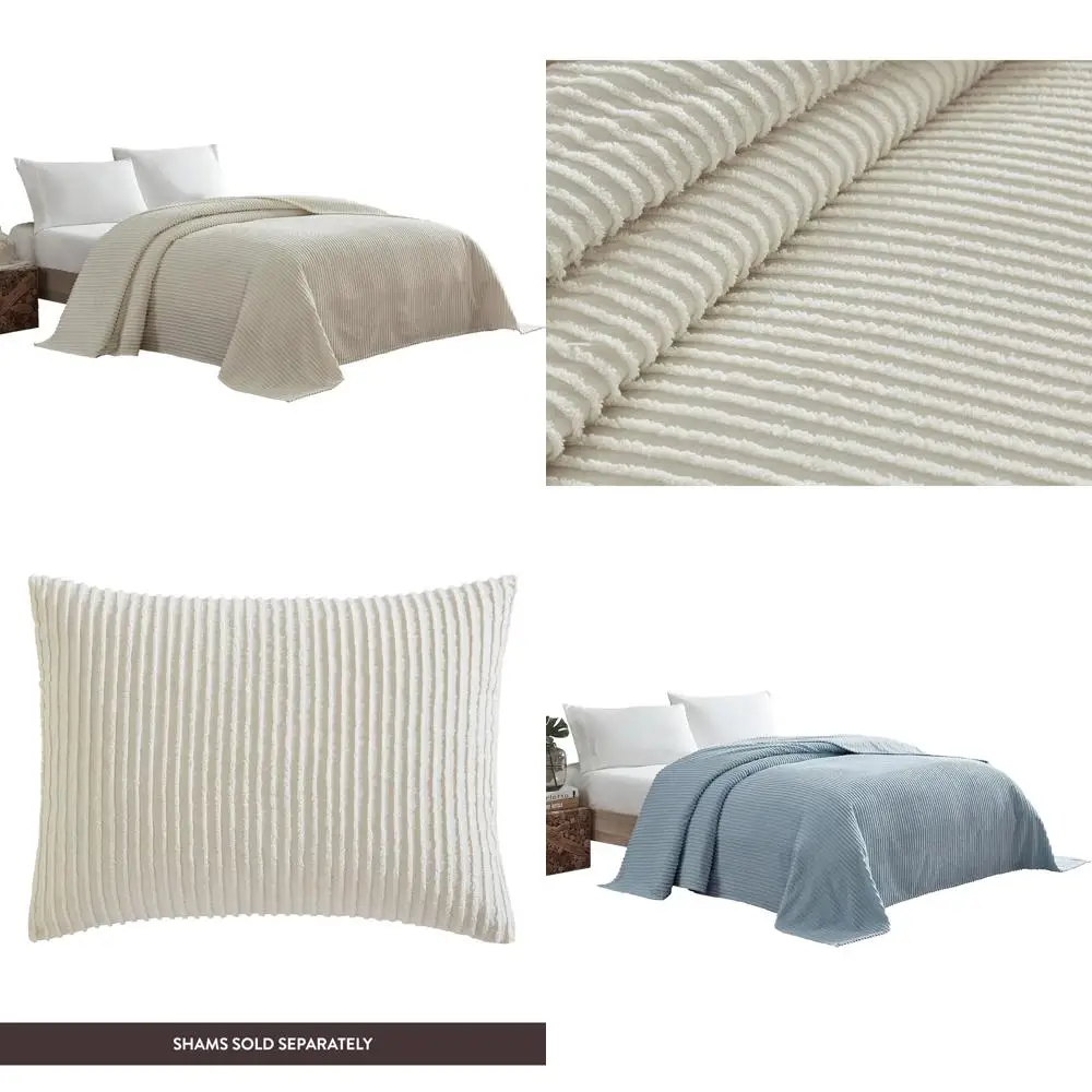 Ivory King-Size Chenille Bedspread 
Ivory King-Size Chenille Bedspread