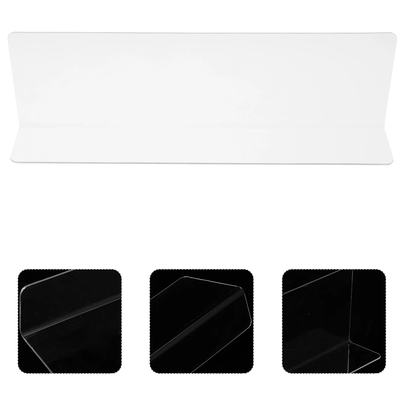 10pcs PVC Transparent L Shaped Dividers 20cmx6cm Cabinet Separators Retail Shelving Wire Closet ganizers
10pcs PVC Transparent L Shaped Dividers 20cmx6cm Cabinet Separators Retail Shelving Wire Closet ganizers