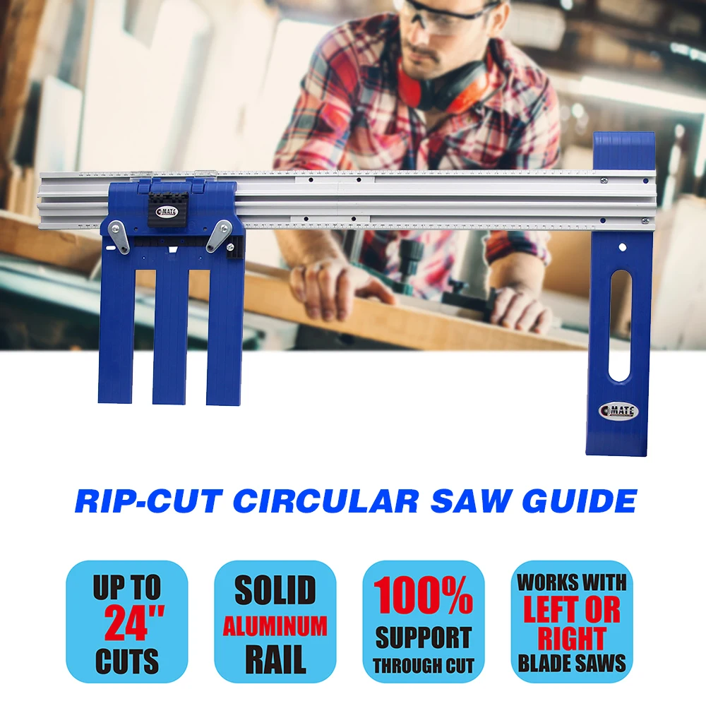 Circular Saw Fence Rip-Cut Circular Saw Precision Power Saw Rip Fence for Circular Saw Cordless for Woodworking
Circular Saw Fence Rip-Cut Circular Saw Precision Power Saw Rip Fence for Circular Saw Cordless for Woodworking