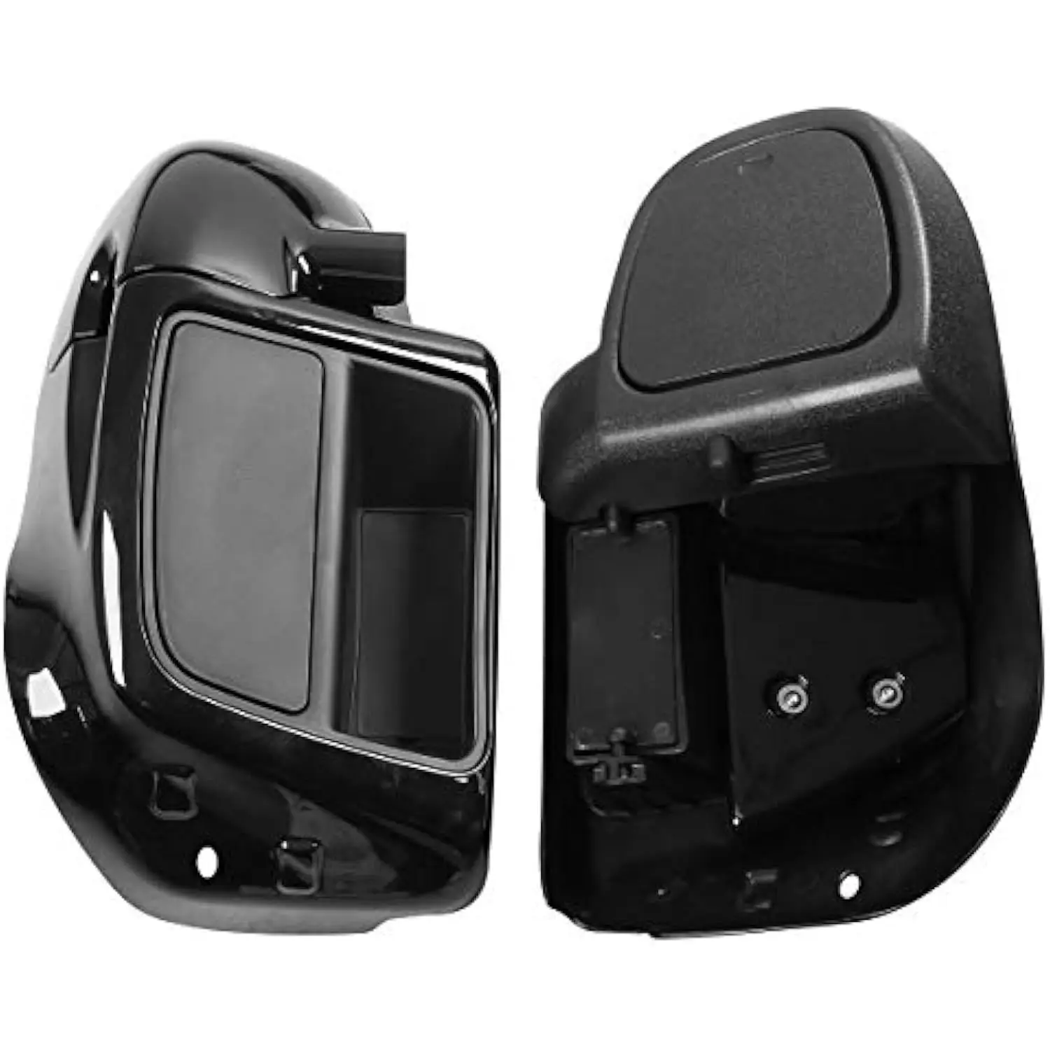 Lower Vented Leg Fairing Glove Box For Harley Touring Road King, Street Glide,Road Glide, Electra Glide, org equipment on FLHT
Lower Vented Leg Fairing Glove Box For Harley Touring Road King, Street Glide,Road Glide, Electra Glide, org equipment on FLHT