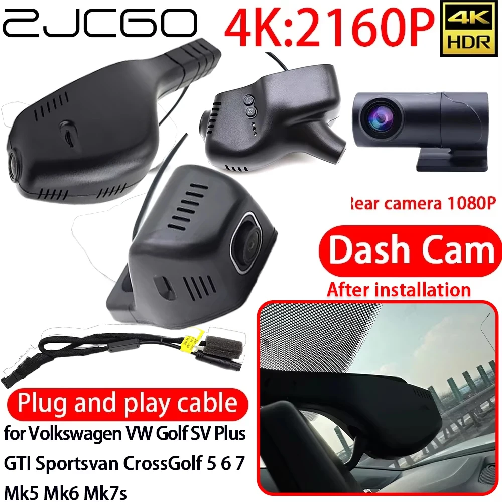 for Volkswagen VW Golf SV Plus GTI Sportsvan CrossGolf 5 6 7 Mk5 Mk6 Mk7s 4K DVR Dash Cam Wifi Car Camera 24h Monitor Recording
for Volkswagen VW Golf SV Plus GTI Sportsvan CrossGolf 5 6 7 Mk5 Mk6 Mk7s 4K DVR Dash Cam Wifi Car Camera 24h Monitor Recording
