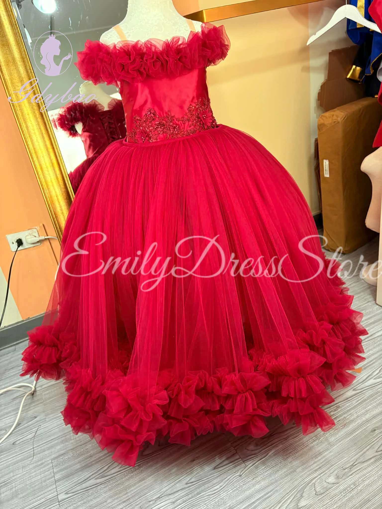Customized Blue Flower Girl Dress for Wedding Lace Applqique Puffy Luxury Floor Length Kids Birthday First Communion Ball Gown
Customized Blue Flower Girl Dress for Wedding Lace Applqique Puffy Luxury Floor Length Kids Birthday First Communion Ball Gown