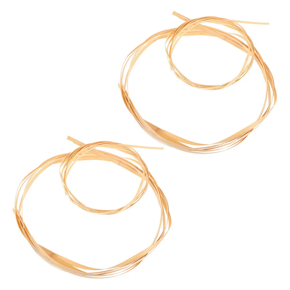 4Pcs Bamboo Craft Supplies Weaving Sticks Thin Lightweight for Handmade Baskets Lamp Shades Floral Decorations DIY Home
4Pcs Bamboo Craft Supplies Weaving Sticks Thin Lightweight for Handmade Baskets Lamp Shades Floral Decorations DIY Home