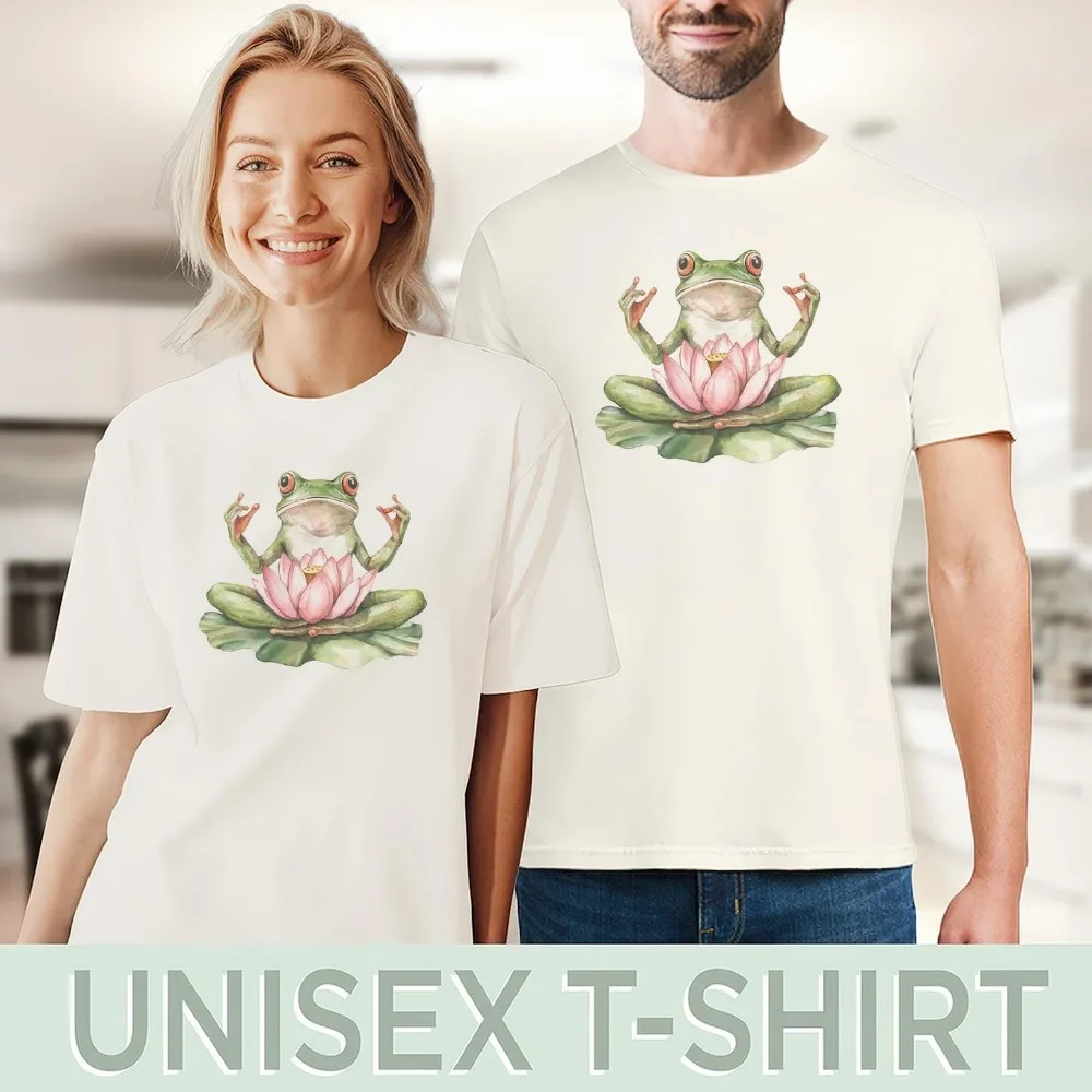 Yoga Frog T Shirt Meditation Lotus Flower Tee Relaxing Frog Lover Gift Zen Yoga Practice Apparel Unique Graphic Shirt
Yoga Frog T Shirt Meditation Lotus Flower Tee Relaxing Frog Lover Gift Zen Yoga Practice Apparel Unique Graphic Shirt