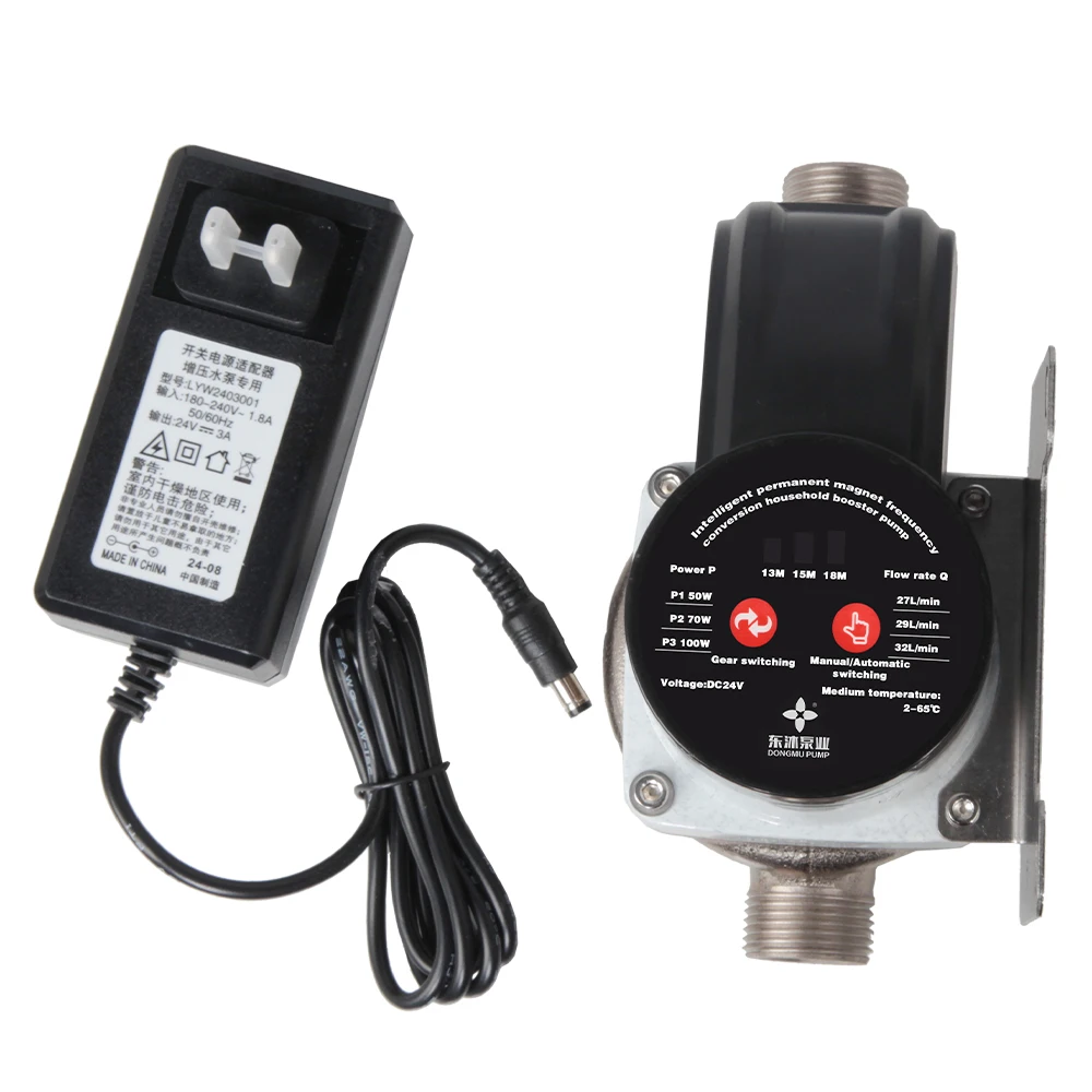 DM-DC24V-10 24V Home DC Water Intelligent Frequency Conversion Booster Pump With Permanent Magnet Motor
DM-DC24V-10 24V Home DC Water Intelligent Frequency Conversion Booster Pump With Permanent Magnet Motor