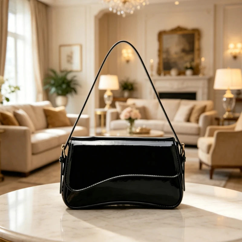 New fashionable women's shoulder bag, classic women's chain strap crossbody bag, trendy party small square bag
New fashionable women's shoulder bag, classic women's chain strap crossbody bag, trendy party small square bag