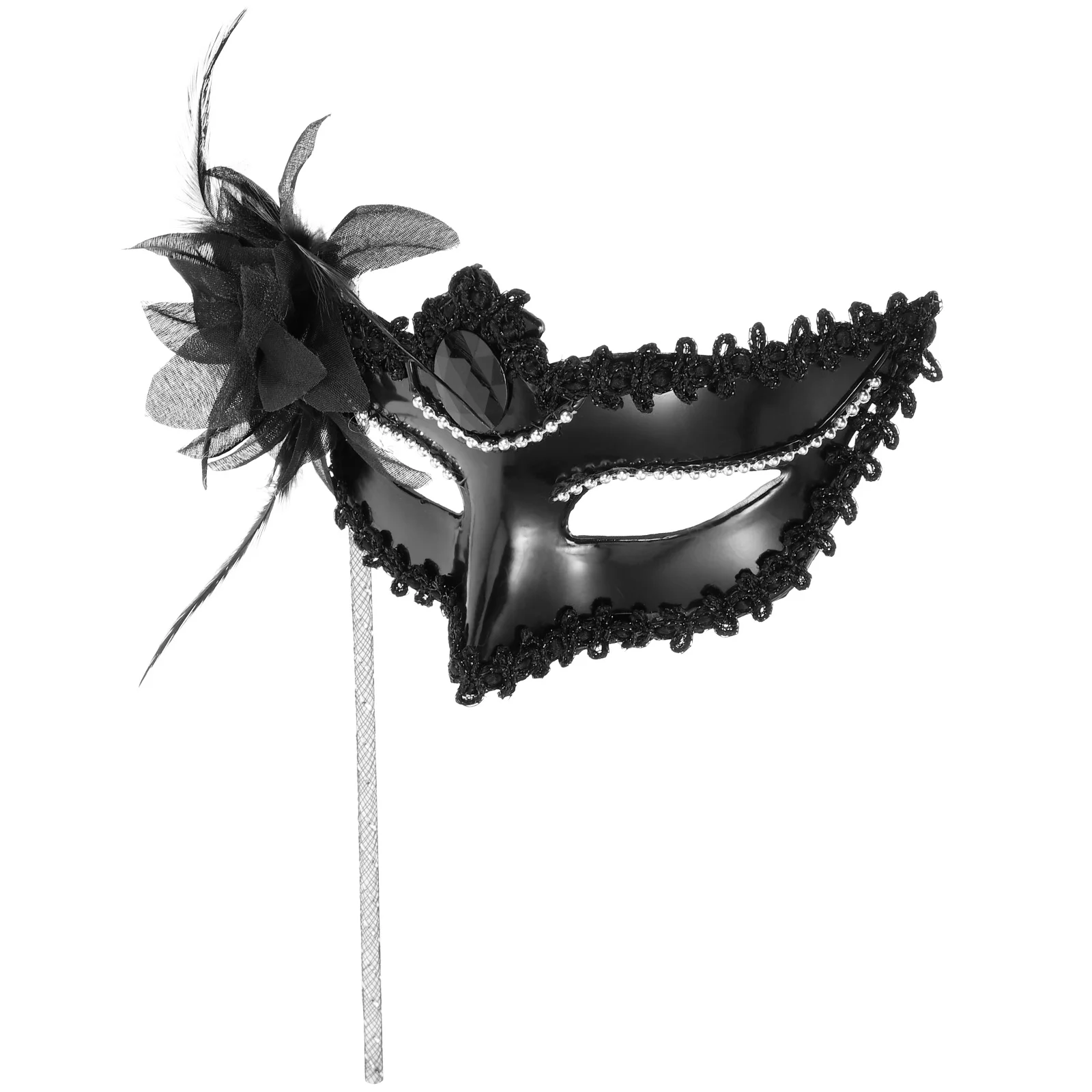 Makeup Costume Props Holding Half Face Mask Halloween Plastic Costumes Masks Masquerade Ball
Makeup Costume Props Holding Half Face Mask Halloween Plastic Costumes Masks Masquerade Ball