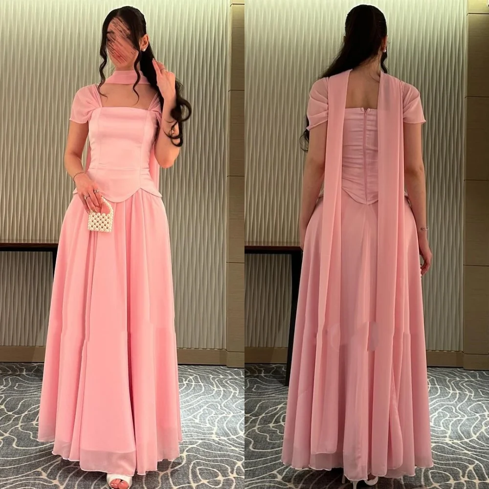Customized Classic Matching Chiffon Ruched Straight Off-the-shoulder Long Dresses Bespoke Occasion Dresses Sizes Available Retro
Customized Classic Matching Chiffon Ruched Straight Off-the-shoulder Long Dresses Bespoke Occasion Dresses Sizes Available Retro