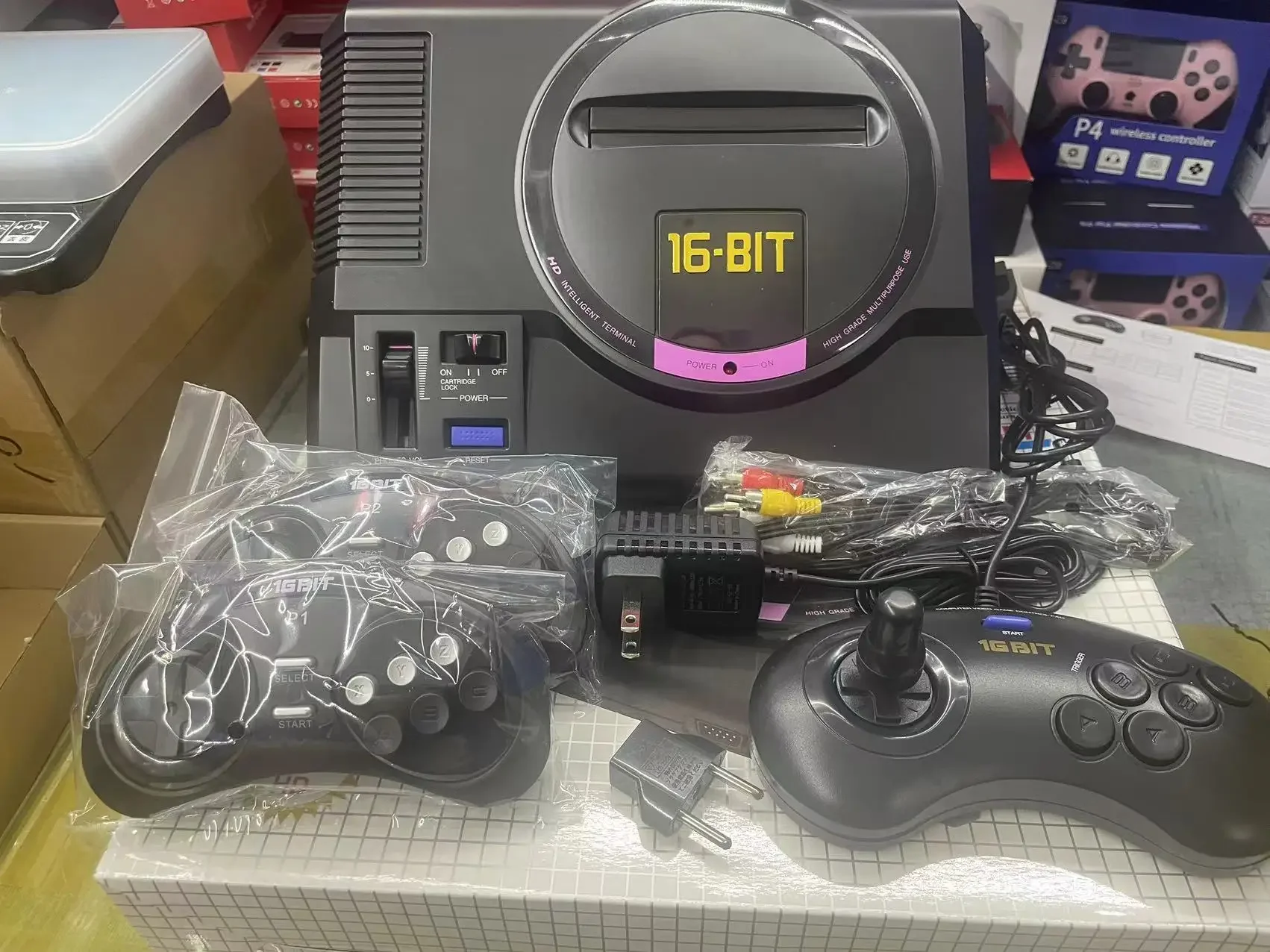 ZD-06 16 bit Video Game Console forSEGA MEGA DRIVE1 Genesis High definition HDMI TV Out 2pcs 2.4G Wireless Controlle 1 joystick
ZD-06 16 bit Video Game Console forSEGA MEGA DRIVE1 Genesis High definition HDMI TV Out 2pcs 2.4G Wireless Controlle 1 joystick